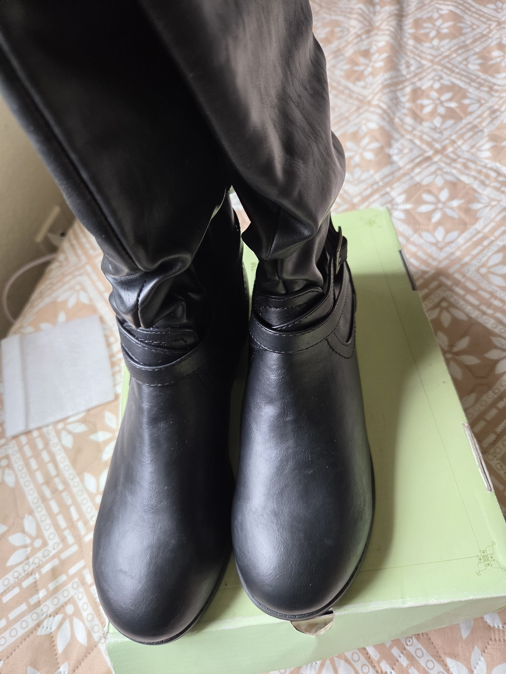 Style & Co. Black Over-the-Knee Boots — Sleek Pull-On Design